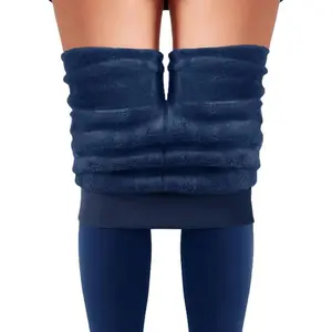 Winter Warm Fleece Lined Leggings for Women - High Waisted Thick Thermal Leggings Elastic Soft Comfortable Velvet Tights
