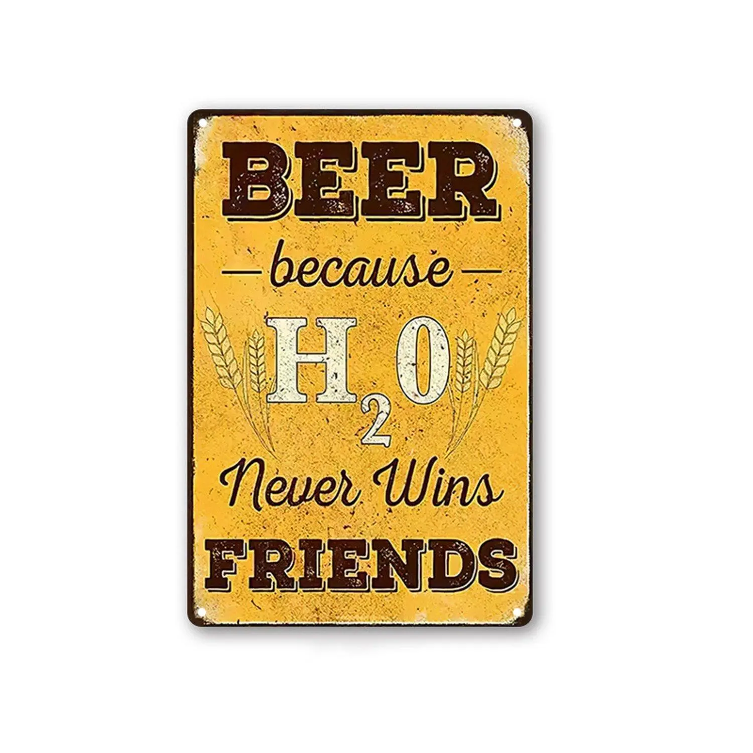 Funny Slogan Industrial Iron Painting Vintage Retro License Plate Metal Tin Sign Wall Decor for Bar Pub and Restaurant