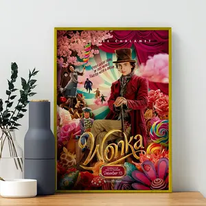 Wonka Movie Poster - High Quality Art Print - Room Decoration - Gift Art Poster - Timothee Chalamet Film Poster