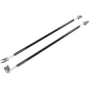 72" Traction Tie Bars Compatible with 2001-2019 Short Bed Trucks Steel Black Powder Coated