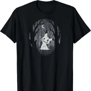 [100% Cotton] 100% Cotton - Mimikyu Ghost Fairy Type Dark Spooky Forest T-Shirt Golf Gift T-Shirt For Men And Women