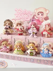 Miana Retro Shop Series Blind Box figure, a must-have for vintage lovers! Each one is a super detailed little shopkeeper figurine, full of nostalgia, with a super rare hidden style～ Unboxing feels like stepping into a fairytale general store
