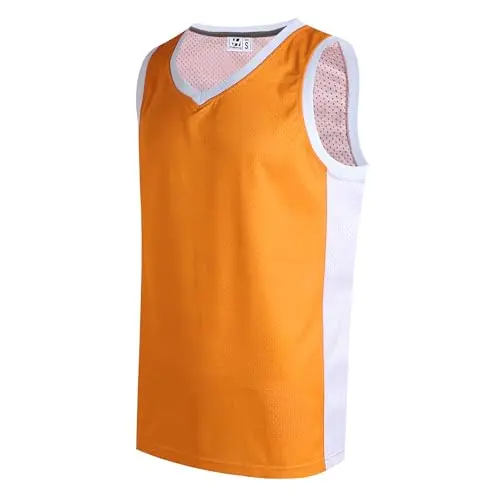 White Neck orange Jersey