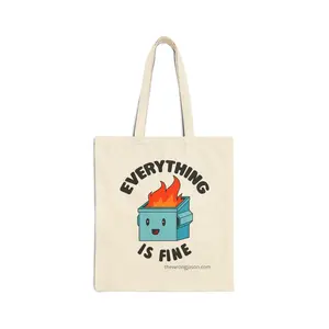 Dumpster Fire Tote Bag