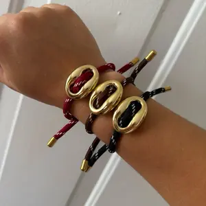 Knot bracelet , adjustable cord