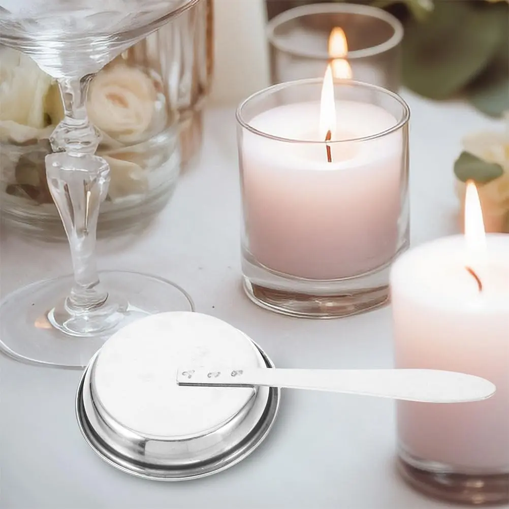 2Pcs Stainless Steel Candle Snuffer Extinguisher with Handle for Candles Oil Lamps Multi Functional Wick Extinguisher Portable Fire Safety Accessory