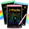 LCD Writing Tablet,8.5 Inch 3 Pack Electronic Writing Drawing Pads Doodle Board Gift Travel Toys for Toddler Kids Boys Girls,Birthday Gift