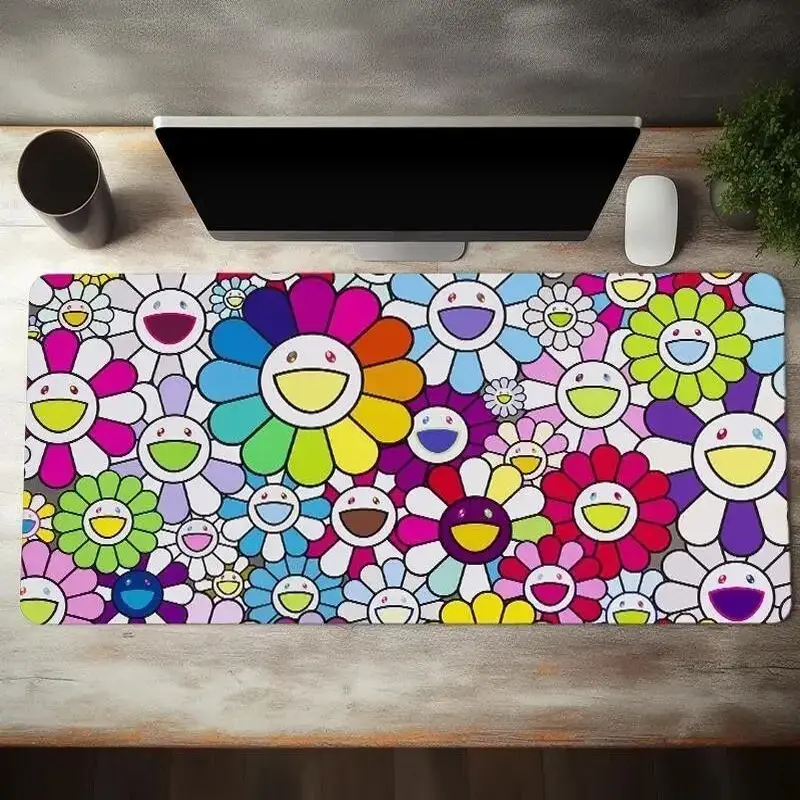 Takashi Murakami Mouse Pad Gaming Desk Mat, Gaming Mouse Pad Cursed Gamer Accessory – FASTSHIPPING