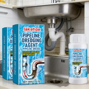 [Arrive In Three Days] 3 pcs Ultra Strong Drain Opener for Sink and Toilet Rapidly Dissolves Clogs Grease Hair Food Residue Kitchen Bathroom Use