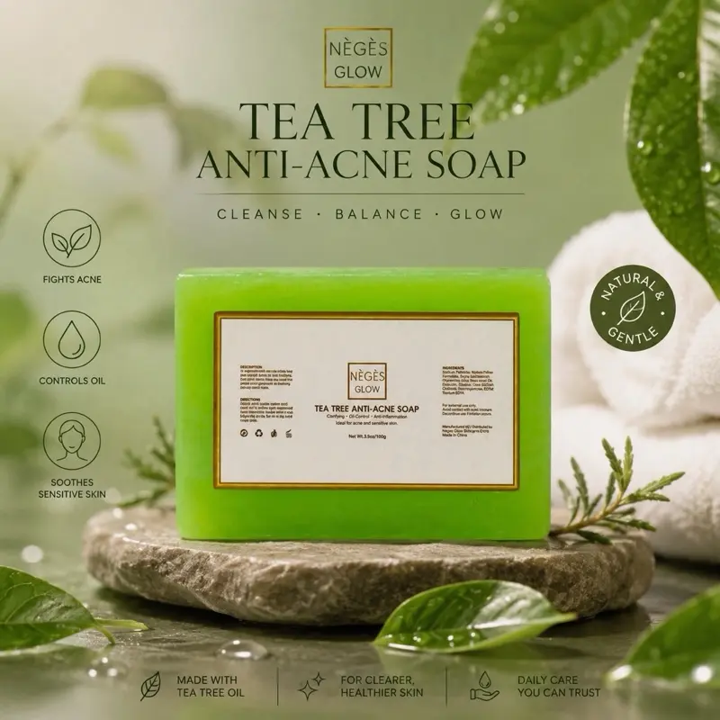 NÈGÈS GLOW Tea Tree Soap Anti-Acne