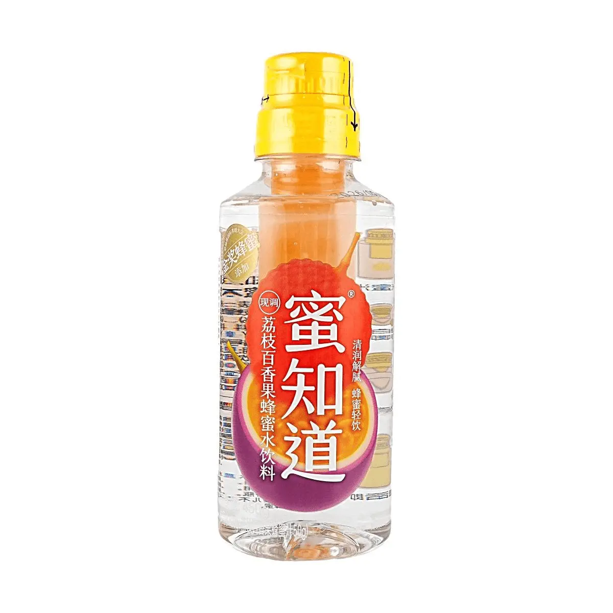 MIZHIDAO Lychee Passion Fruit Honey Drink 450g - Freshly Brewed, Refreshing & Fat-Reducing Beverage