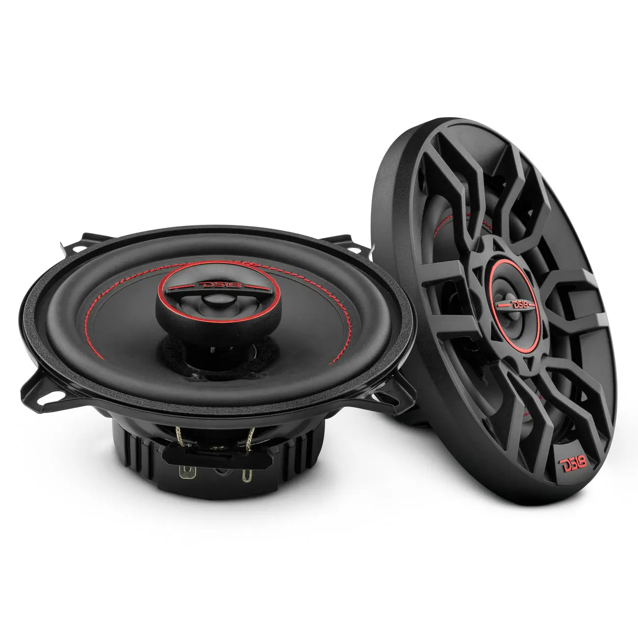 DS18 GEN-X 5.25" 2-Way Coaxial Car Speakers, 45 Watts RMS, 4-Ohm, Ideal for Car Audio Installation