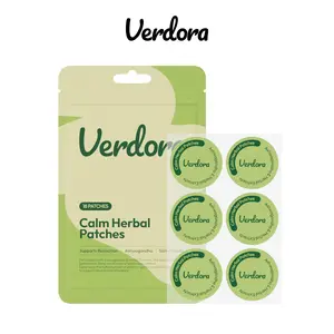 Calm Natural Botanical Daily Patches – Gentle Herbal Blend for Comfortable Daily Wear | Skin-Friendly Plant Extracts | Portable Routine Companion