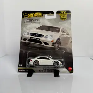 Hot Wheels Premium Power Trip 2008 Mercedes-Benz CLK 63 AMG Black