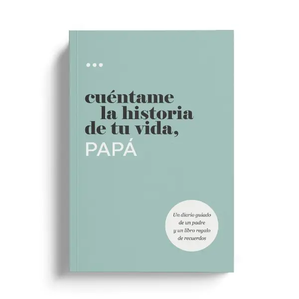 Cuéntame la historia de tu vida, papá. Regalos para papá Reflection Diary