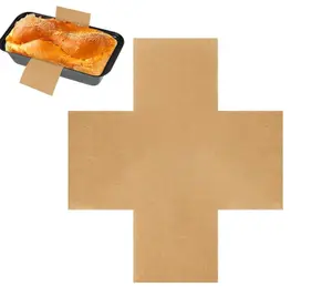 100 Sheets Loaf Pan Liners, Non-Stick Parchment Paper for Baking Toast,Sourdough,Cakes, Banana Bread, Ideal Bread Pan Liners for Baking (9.8×5 IN)