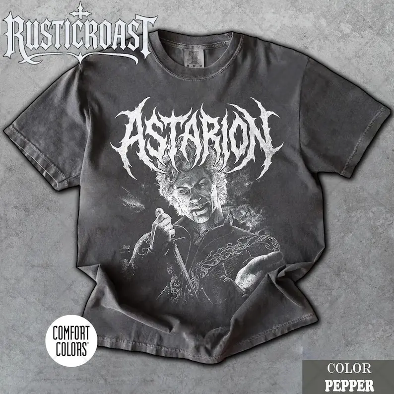 Limited Comfort Colors Astarion Baldurs Realm 3, Vintage Distressed Astarion Fan T-Shirt, Gift For Women and Man Unisex T-Shirt