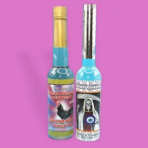 Santa Muerte Protection & Reversal Unisex Body Perfume Duo - Against Harm, Black Chicken