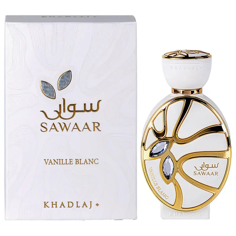 Khadlaj Sawaar Vanille Blanc Extrait de Parfum for Unisex 3.4 Ounce