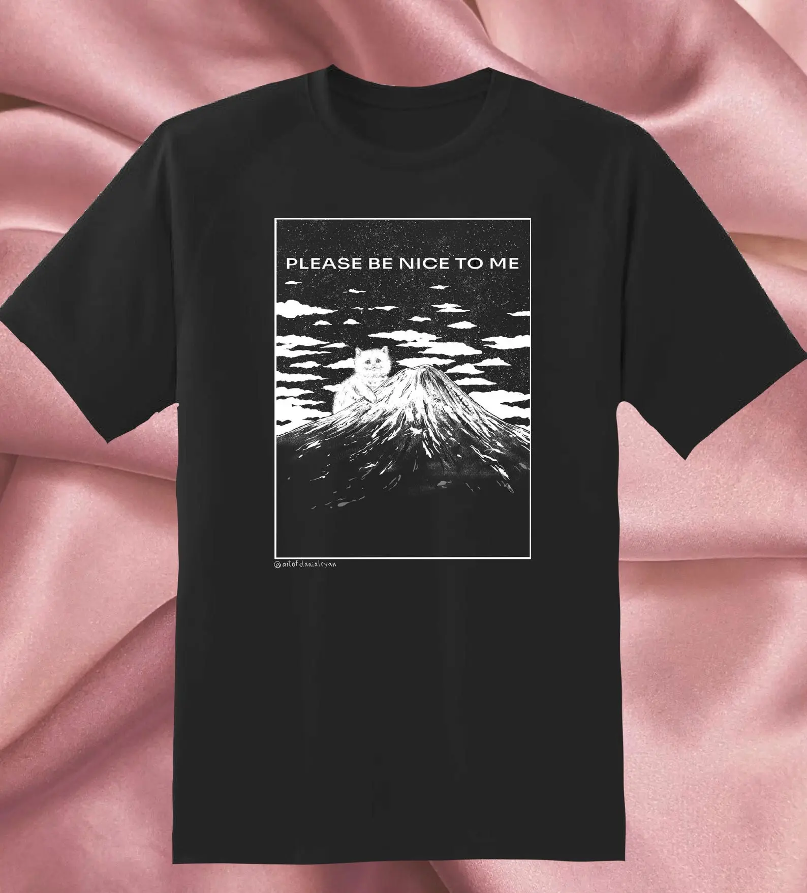 Please Be Nice To Me Black Comfort Colors T-Shirt. Ultra-soft fabric meets an encouraging everyday vibe that starts warm conversations wherever you go.