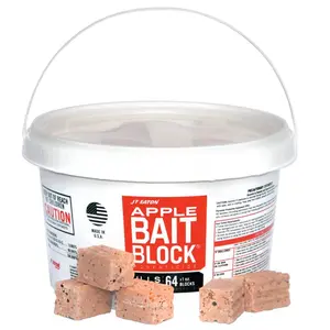 1 Oz. Apple Flavor Bait Block (64-Pack) Rat