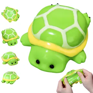 Green Turtle Squishy Fidget Toy – Perfect for Desk, Gift, or Relaxation