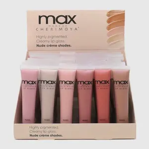 Max Makeup Nudes Creamy Lip Gloss