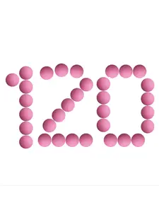 Champro 120 Soft Pink Indoor Practice Lacrosse Balls