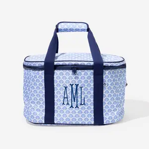 Marleylilly ML Monogrammed Slow Cooker Carrier Durable Insulated Tote with Velcro Handle Perfect for Gifts & Kitchen Utensils