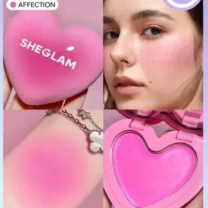 SHEGLAM Playing Cupid Cream Blush - Warna Krim Merah Muda