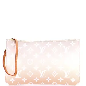 Pre-owned Louis Vuitton Canvas Coated Small Leather Goods Neverfull Pochette By The Pool Monogram Giant Large by Rebag