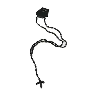 Rope Necklace Available in Red or Black - Simple Design Featuring a Rope Chain Option