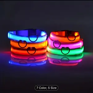 LED Pet Collar for Safe Night Walking