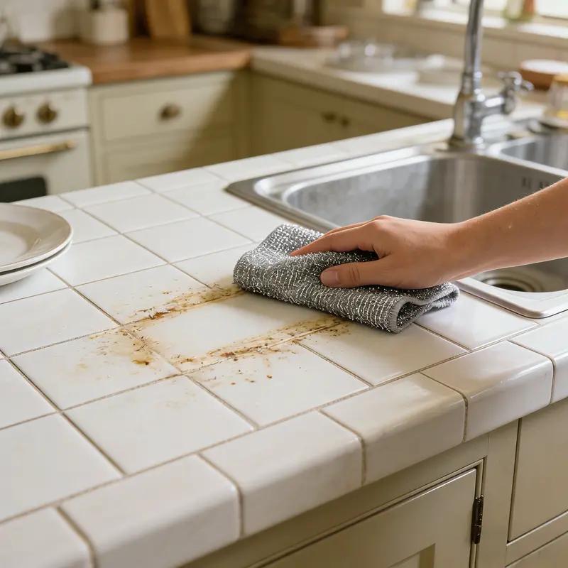 Stop Scratching Your Pots – 10 Counts Wire Dishwashing Rag, Heavy-Duty Steel Mesh Scrubber, Abrasive-Free Cleaning Cloth for Kitchenware, Pans & Utensils