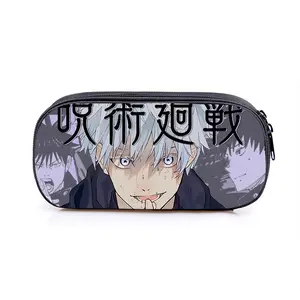 New Gojo Satoru Jujutsu Kaisen high-value pencil case stationery bag cartoon trendy pencil case