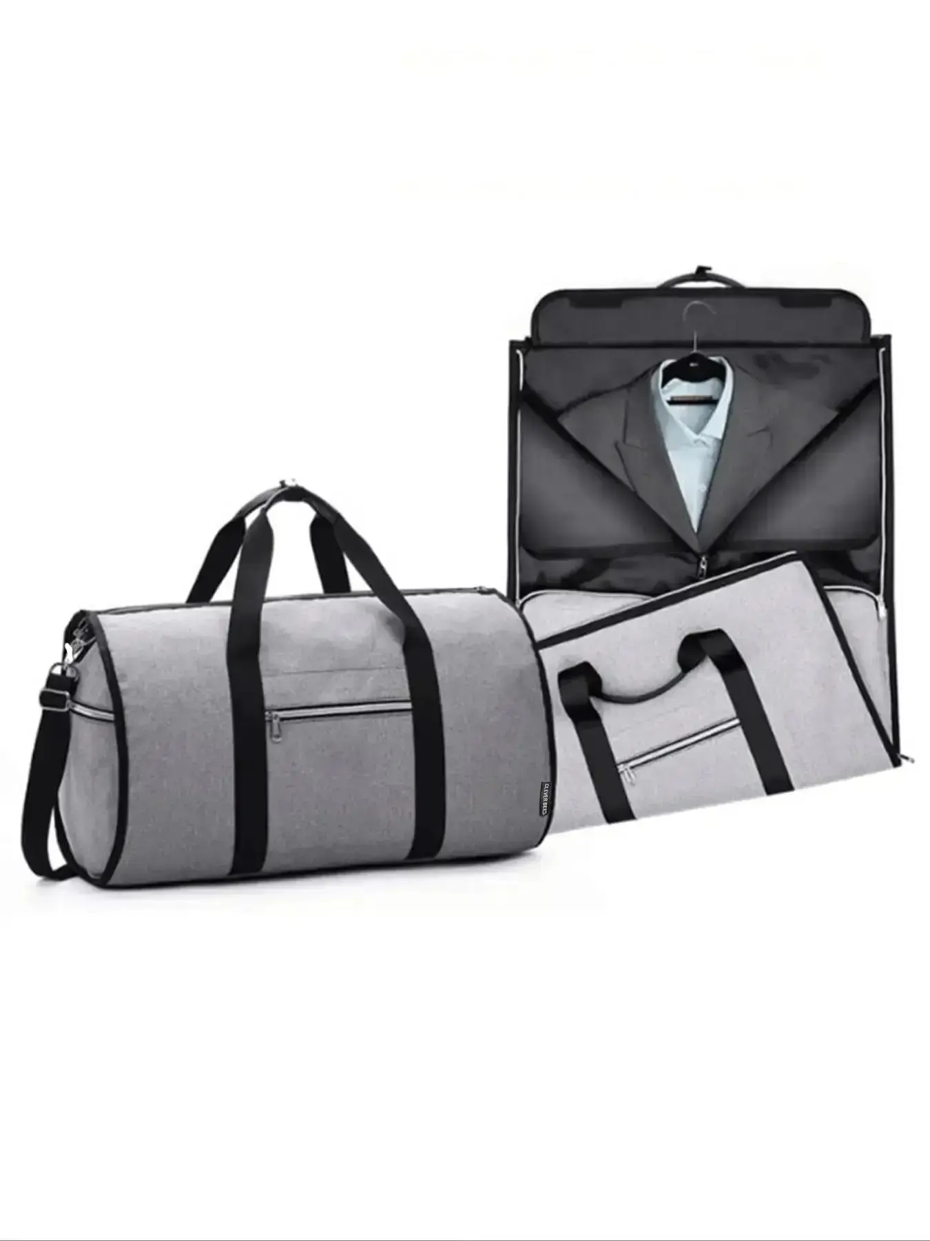 Large Capacity Garment Duffle Bag, Portable Travel Storage Bag with Shoes Compartment , Carry on Weekender Overnight Bag & Luggage Suitcase Organizer for Business Trip,travel Essentials Travel Accessories for Men/women, Durable Suitcase