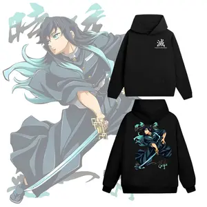 Demonn Slayer Character Hoodie Sweatshirt T-Shirt, Tokito Muichiro Tee, Mist Hashira Anime, Unisex Short Sleeve Tee