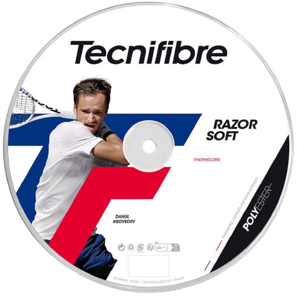 Tecnifibre Razor Soft 18g Tennis String (Reel)