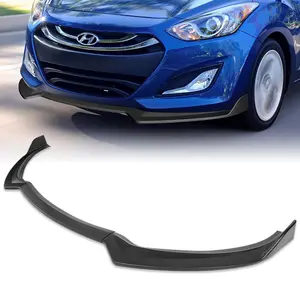 STP-Style Front Bumper Lip Body Kit Spoiler Compatible with 2013 - 2017 Hyundai Elantra GT Hatchback Only Bumper