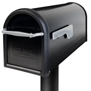 Architectural Mailboxes  Chadwick Post Mount Mailbox - Black