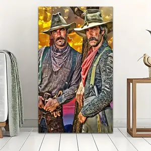 Cowboy Pattern DIY Diamond Arts Colorful Painting Kit without Frame, DIY 5D Diamond Arts Colorful Painting Kit, Wall Art Decor for Home Living Room Bedroom, Diamond Painting Kits