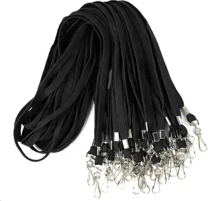 Ollain Badge Lanyards Flat Lanyard Swivel Hooks Durably Neck Bulk Lanyards with Clip