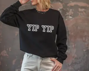 Appa Sweatshirt, Yip Yip Embroidered Sweatshirt, Yip Yip Appa Sweatshirt, Appa Embroidered Sweater, Yip Yip Sweater, Anime Lover Gifts, Shirt College Sweaters