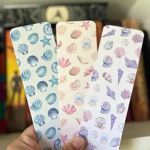 handmade seashell bookmark, summer bookmarks, bookmark, bookish, bookish lover, book lovers, gift guide