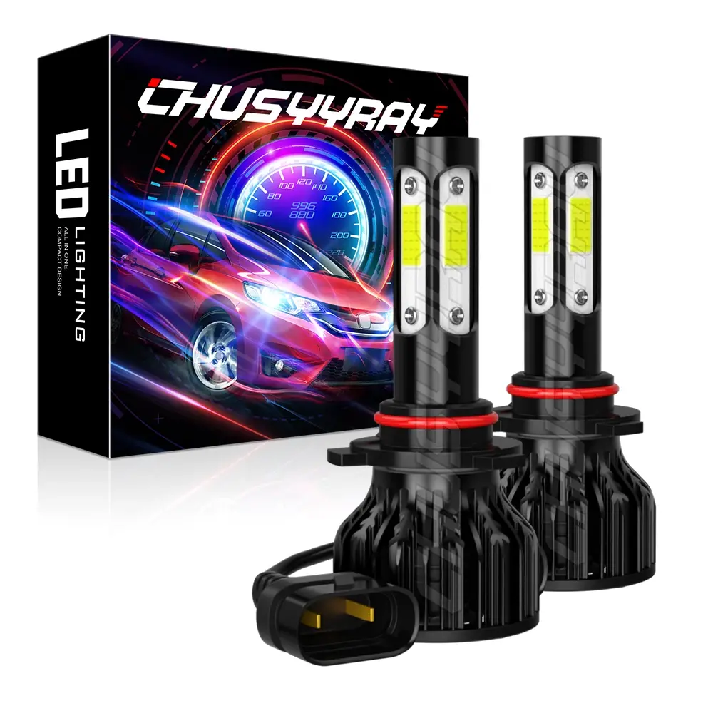 For 2013-2015 Dodge Dart SXT Sedan 4-Door LED Headlights Bulbs High Low Beam
