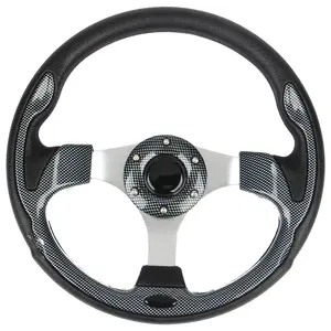Carbon Fiber Golf Cart Steering Wheel 12.5 Inch For Club Car Ds & Precedent  Ezgo Txt/rxv Yamaha Cart...