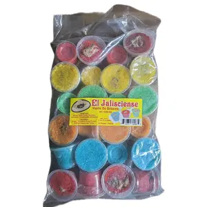 El Jalisciense Vasito de Sabores con Saladito 24 Pieces Variety Candy Pack Sour Flavored Candy with Salted Prunes and Sweet Sugar Crystals