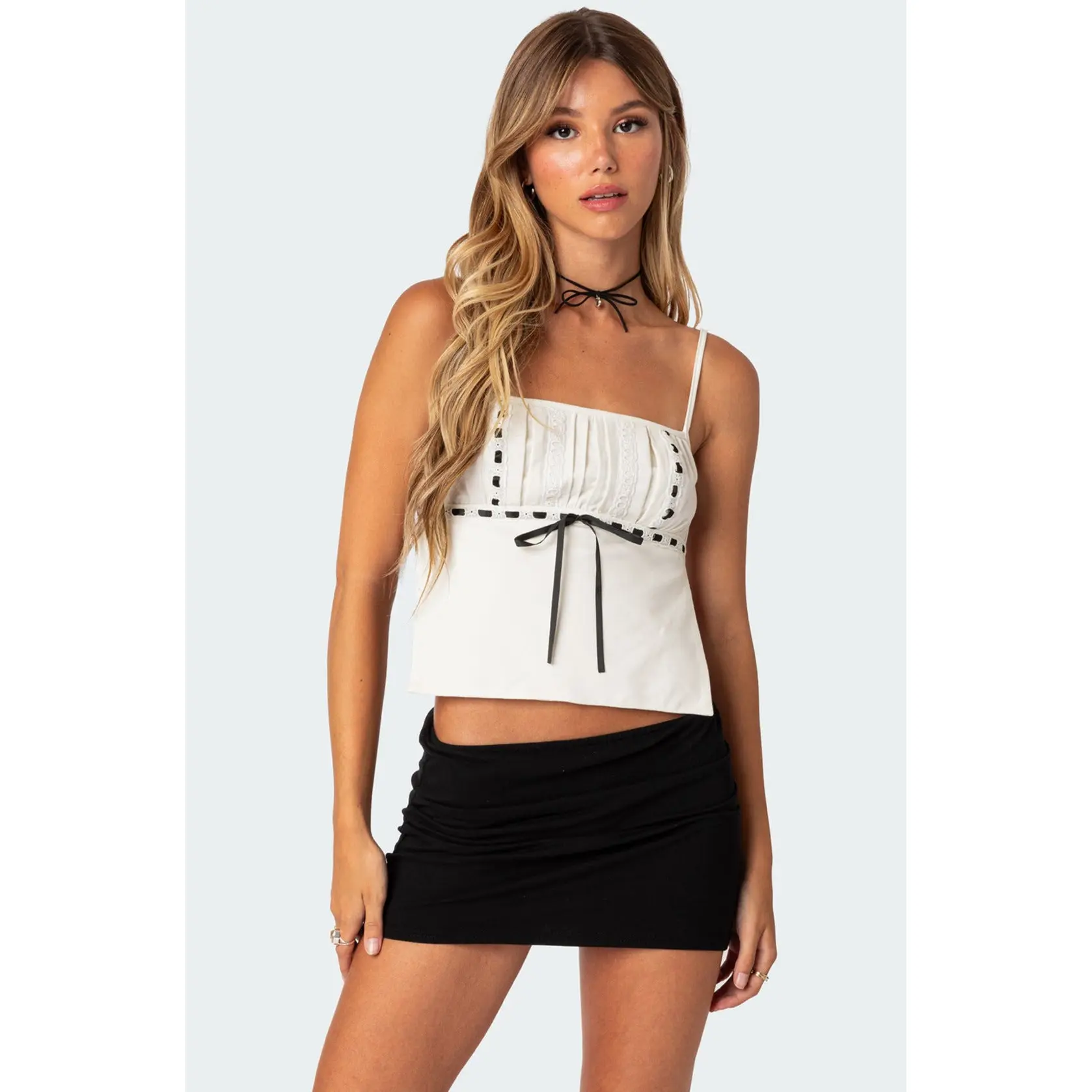 ribbon shirts women - TikTok Shop