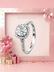 Classic Square Zircon Ring for Women, Fashionable Copper Chain Design, Perfect Gift for Dates and Holidays, Elegant Ceremony Jewelry