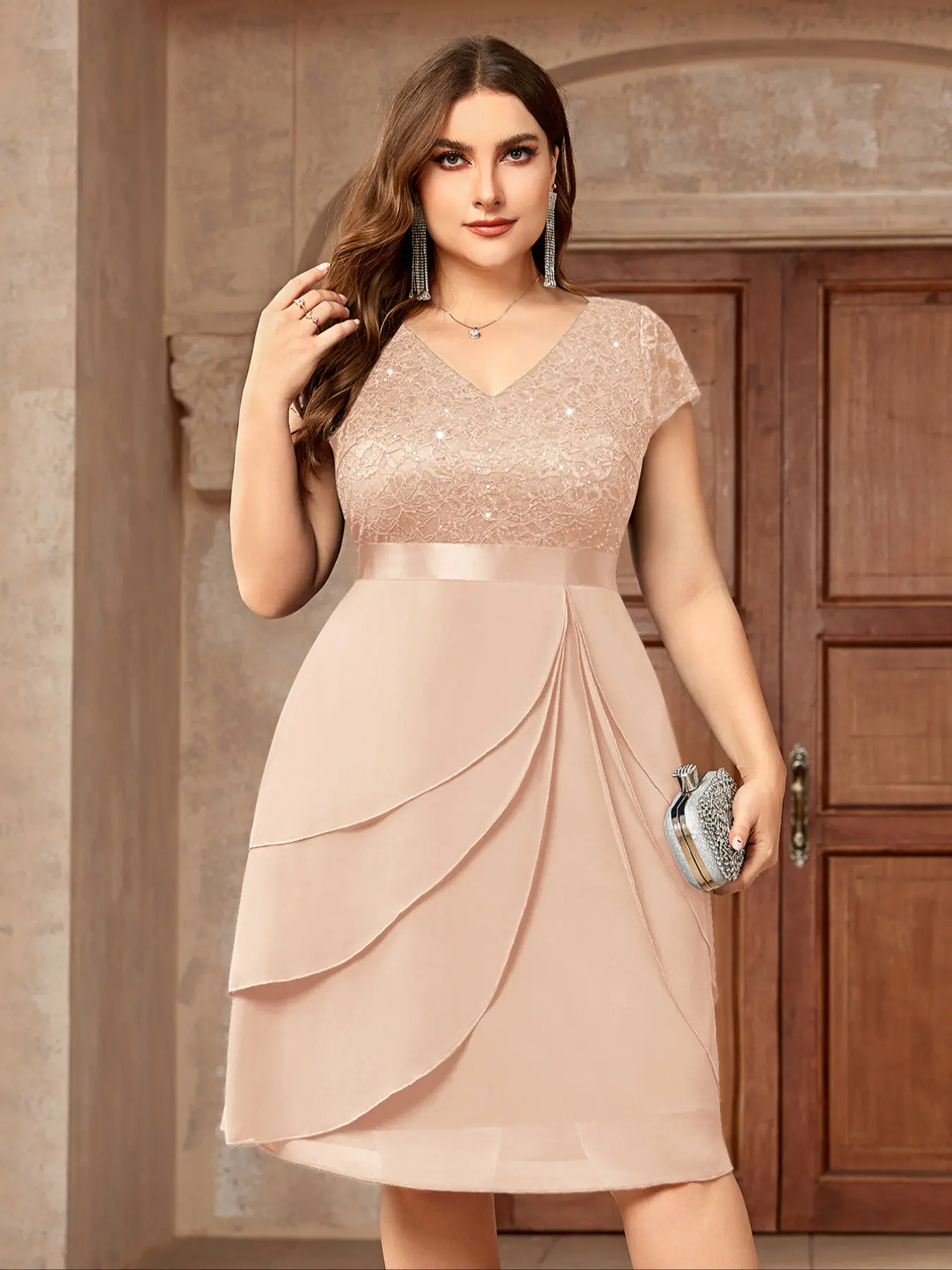 semi formal swing dress Women's Semi Formal Party Dress Wedding Guest Dress Swing Dress Midi D –  Pbong